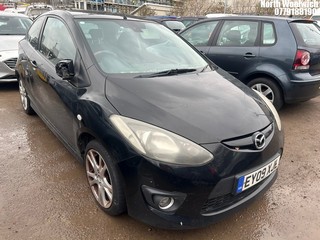 Location: North Woolwich - 2009 MAZDA 2 SPORT 3 Door Hatchback REG: EY09XJL, Keys: No, MOT Expiry date: 16/01/2024, 1498 Petrol, 5 Speed Manual Petrol, Former Keepers: 6