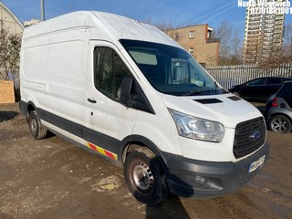 Location: North Woolwich - 2015 FORD TRANSIT 350 Panel Van REG: MK65EFD, Keys: No, MOT Expiry date: 16/04/2025, 2198 Diesel, 6 Speed Manual Diesel, Former Keepers: 5