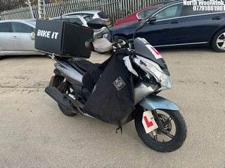 Location: North Woolwich - 2012 HONDA WW 125 EX2-A Motorcycle REG: LV12XUD, Keys: No, MOT Expiry date: 02/01/2025, 125 Petrol, AUTOMATIC, Former Keepers: 2