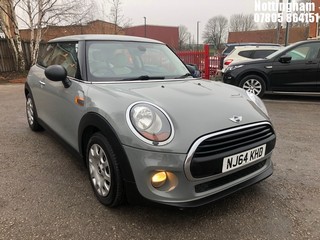 Location: Nottingham - 2014 MINI ONE 3 DOOR HATCHBACK REG: NJ64KHD, 1198cc PETROL, 6 SPEED MANUAL PETROL, Former Keepers: 3, Keys: Yes, MOT Expiry date: 27/11/2025
