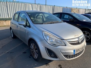 Location: BELVEDERE - 2012 VAUXHALL CORSA SE AUTO 	 5 DOOR HATCHBACK REG: FP12NBX, 1398cc PETROL, 4 SPEED AUTO PETROL, Former Keepers: 5, Keys: No, MOT: Expiry date16/04/2025