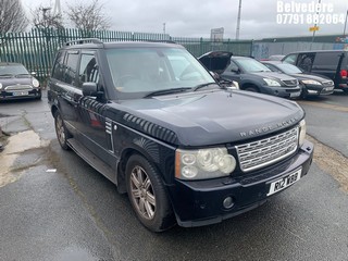 Location: BELVEDERE - 2006 LAND ROVER RANGEROVER V8 VOGUE AUTO 	 ESTATE REG: R12WBB, 4394cc PETROL, 6 SPEED AUTO PETROL, Former Keepers: 5, Keys: No, MOT: Expiry date26/04/2025