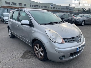 Location: Belvedere - 2008 NISSAN  NOTE ACENTA AUTO MPV  REG: OY08MBU, Keys: No, MOT Expiry date: 02/04/2025, 1598 Petrol, 4 Speed Auto Petrol , Former Keepers: 11