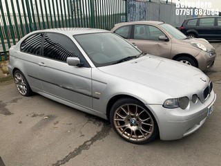 Location: Belvedere - 2004 BMW 318TI SPORT COMPACT 3 Door Hatchback REG: LT54ELX, Keys: No, MOT Expiry date: 01/06/2024, 1995 Petrol, 5 Speed Manual Petrol, Former Keepers: 2