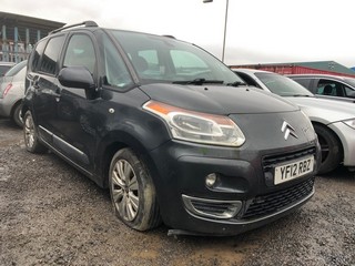 Location: Edinburgh - 2012 CITROEN C3 PICASSO EXCLUSIVE HDI MPV REG: YF12RBZ, Keys: No, MOT Expiry date: 20/07/2023, 1560 Diesel, 5 Speed Manual Diesel, Former Keepers: 3