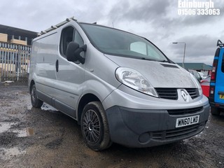 Location: Edinburgh - 2010 RENAULT TRAFIC SL27 DCI 115 Panel Van REG: WN60LWD, Keys: No, MOT Expiry date: 11/07/2024, 1996 Diesel, 6 Speed Manual Diesel, Former Keepers: 3