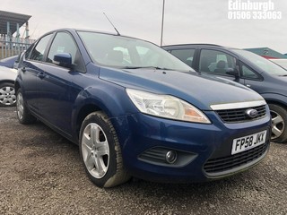 Location: Edinburgh - 2008 FORD FOCUS STYLE 100 AUTO 5 Door Hatchback REG: FP58JKX, Keys: No, MOT Expiry date: 21/09/2021, 1596 Petrol, 4 Speed Auto Petrol, Former Keepers: 4