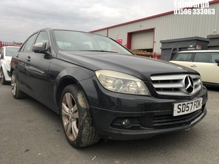 Location: Edinburgh - 2007 MERCEDES C180 SE KOMPRESSOR A 4 Door Saloon REG: SD57FOK, Keys: No, MOT Expiry date: 05/10/2024, 1796 Petrol, 5 Speed Auto Petrol, Former Keepers: 11