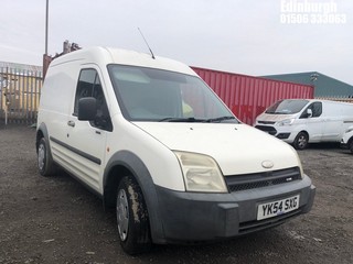 Location: Edinburgh - 2004 FORD TRANSIT CONNECT L230 D Panel Van REG: YK54SXG, Keys: No, MOT Expiry date: 08/02/2025, 1753 Diesel, 5 Speed Manual Diesel, Former Keepers: 4