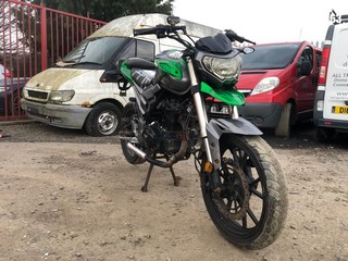 Location: Edinburgh - 2018 LEXMOTO VIPER SK 125-22A Motorcycle REG: SG68HKX, Keys: No, MOT Expiry date: 02/09/2021, 124 Petrol, , Former Keepers: 1