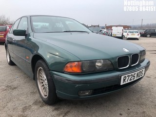 Location: Nottingham - 1997 BMW 523I SE 4 Door Saloon REG: R725NDS, Keys: No, MOT Expiry date: 22/12/2024, 2494 Petrol, 5 Speed Manual Petrol, Former Keepers: 5