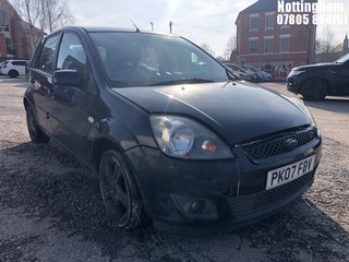 Location: Nottingham - 2007 FORD FIESTA ZETEC CLIMATE 5 Door Hatchback REG: PK07FDV, Keys: Yes, MOT Expiry date: 22/04/2025, 1242 Petrol, 5 Speed Manual Petrol, Former Keepers: 7