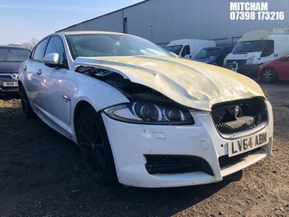 NOTE: ATF Registered Buyers ONLY - Location: Mitcham - 2014 JAGUAR XF R-SPORT V6 D AUTO 4 Door Saloon REG: LV64ABN, Keys: No, 2993 Diesel, 8 Speed Auto Diesel, Former Keepers: 6