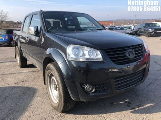 Location: Nottingham - 2014 GREAT WALL  STEED S TD 4X4 Pick-up  REG: HW62SJW, Keys: No, MOT Expiry date: 01/09/2024, 1996cc Diesel , 6 Speed Manual Diesel, Former Keepers: 4