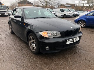 Location: MITCHAM - 2005 BMW 116I SPORT 	 5 DOOR HATCHBACK REG: GF05HXY, 1596cc PETROL, 5 SPEED MANUAL PETROL, Former Keepers: 11, Keys: No, MOT: Expiry date28/05/2025