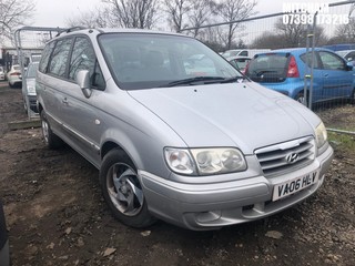 Location: Mitcham - 2006 HYUNDAI TRAJET GSI AUTO MPV REG: VA06HLV, Keys: No, MOT Expiry date: 03/01/2025, 1975 Petrol, 4 Speed Auto Petrol, Former Keepers: 4