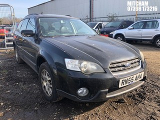 Location: Mitcham - 2006 SUBARU OUTBACK SE AUTO Estate REG: RN55AHA, Keys: No, MOT Expiry date: 28/11/2024, 2457 Petrol, 4 Speed Auto Petrol, Former Keepers: 7