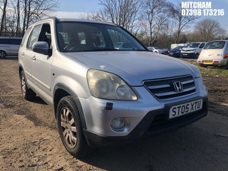 Location: Mitcham - 2005 HONDA CR-V VTEC SPORT Estate REG: ST05XTU, Keys: No, MOT Expiry date: 30/09/2025, 1998 Petrol, 5 Speed Manual Petrol, Former Keepers: 6
