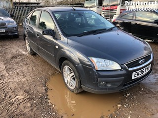 Location: Peterborough - 2006 FORD FOCUS GHIA AUTO 5 DOOR HATCHBACK REG: EK06YYF, Keys: No, MOT Expiry date: 05/01/2025, 1999 PETROL, 4 SPEED AUTO PETROL, Former Keepers: 3