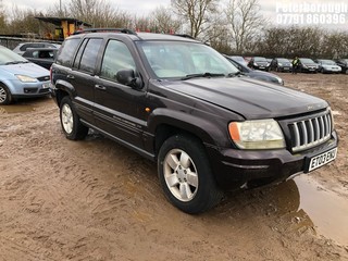 Location: Peterborough - 2003 JEEP GRAND CHEROKEE LTD AUTO ESTATE REG: ET03ENU, Keys: No, MOT Expiry date: 13/10/2022, 3956 PETROL, 4 SPEED AUTO PETROL, Former Keepers: 4