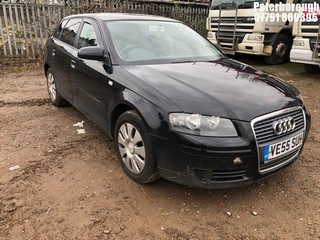Location: Peterborough - 2005 AUDI A3 SPECIAL EDITION 5 Door Hatchback REG: VE55SUH, Keys: No, MOT Expiry date: 05/12/2024, 1595 Petrol, 5 Speed Manual Petrol, Former Keepers: 4