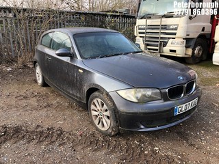 Location: Peterborough - 2007 BMW 118I ES AUTO 3 Door Hatchback REG: GL07KAE, Keys: No, MOT Expiry date: 16/12/2022, 1995 Petrol, 6 Speed Auto Petrol, Former Keepers: 9