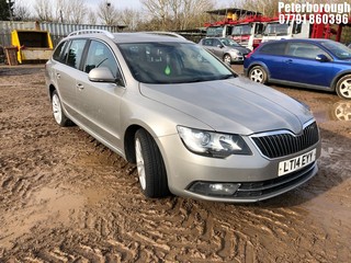 Location: Peterborough - 2014 SKODA SUPERB SE TDI CR S-A Estate REG: LT14EYY, Keys: No, MOT Expiry date: 09/11/2024, 1968 Diesel, 6 Speed Semi Auto Diesel, Former Keepers: 3