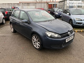 Location: BRENTWOOD - 2009 VOLKSWAGEN GOLF S 5 DOOR HATCHBACK REG: AK09XHX, 1390cc PETROL, 5 SPEED MANUAL PETROL, Former Keepers: 9, Keys: No, MOT: Expiry date23/05/2025