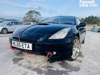 Location: Plymouth - 2005 TOYOTA  CELICA VVT-I BLUE Coupe REG: WL05ETA, Keys: No, MOT Expiry date: 22/03/2024, 1794 Petrol, 6 Speed Manual Petrol, Former Keepers: 3