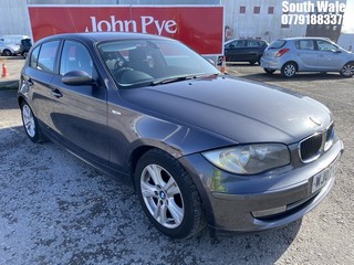 Location: South Wales - 2007  BMW  120D SE AUTO 5 Door Hatchback REG: WJ07CZP, 1995cc Diesel, 6 Speed Auto Diesel, Former Keepers: 8, Keys: Yes, MOT Expiry date: 12/09/2025