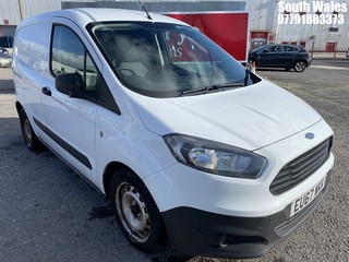 Location: South Wales - 2017 FORD TRANSIT COURIER BASE TDCI Panel Van REG: EU67WKK, Keys: No, MOT Expiry date: 24/10/2025, 1499 DIESEL, 5 Speed Manual Diesel 	, Former Keepers: 3