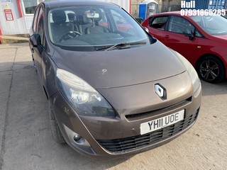 Location: Hull - 2011 RENAULT GRAND SCENIC EXPRESSION D MPV REG: YH11UOE, Keys: No, MOT Expiry date: 10/06/2025, 1461 Diesel, 6 Speed Semi Auto Diesel, Former Keepers: 9
