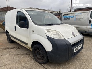 Location: Hull - 2011 FIAT FIORINO 16V MULTIJET Panel Van REG: WN61PZT, Keys: No, MOT Expiry date: 18/06/2024, 1248 Diesel, 5 Speed Manual Diesel, Former Keepers: 5