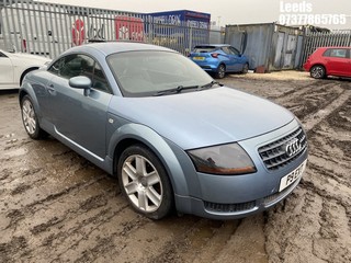 Location: Leeds - 2004 AUDI TT Coupe REG: P9EXT, Keys: No, MOT Expiry date: 17-10-2023, 1781 Petrol, 5 Speed Manual Petrol, Former Keepers: 10