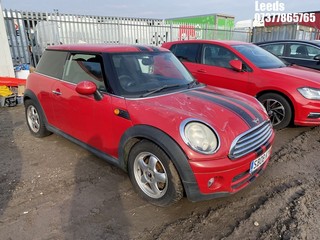 Location: Leeds - 2008  MINI COOPER D 	 3 Door Hatchback REG: SB08KYW, Keys: No, MOT Expiry date: 29-05-2024, 1560cc Diesel, 6 Speed Manual Diesel 	, Former Keepers: 4