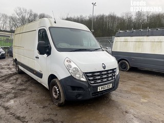 Location: Leeds - 2010 RENAULT MASTER LM35 DCI 100 Panel Van REG: LV60DCE, Keys: No, MOT Expiry date: 14-10-2023, 2298 Diesel, 6 Speed Manual Diesel, Former Keepers: 2