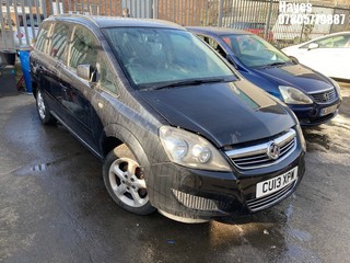 Location:  Hayes -  VAUXHALL ZAFIRA EXCLUSIV MPV REG: cu13xpw, Keys: No, MOT Expiry date: 30/12/2024, 1598cc Petrol, 5 Speed Manual Petrol, Former Keepers: 4