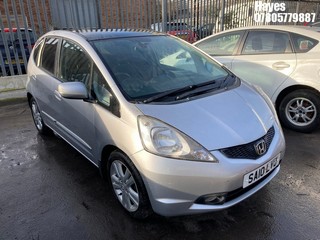Location:  Hayes - 2010 HONDA JAZZ EX I-VTEC S-A 5 Door Hatchback REG: SA10LVU, Keys: No, MOT Expiry date: 01/02/2025, 1339 Petrol, 6 Speed Semi Auto Petrol, Former Keepers: 3