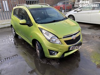 Location:  Hayes - 2010 CHEVROLET SPARK LT 5 Door Hatchback REG: HG10AZD, Keys: No, MOT Expiry date: 31/03/2025, 1206 Petrol, 5 Speed Manual Petrol, Former Keepers: 1