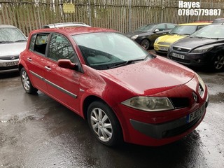 Location:  Hayes - 2007  RENAULT  MEGANE DYNAMIQUE 5 Door Hatchback REG: PJ07LVL, Keys: No, MOT Expiry date: 22/03/2025, 1598cc Petrol , 5 Speed Manual Petrol 	, Former Keepers: 1