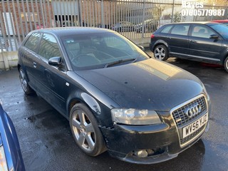 Location:  Hayes - 2006 AUDI A3 SE S LINE FSI A 3 Door Hatchback REG: WV56YJZ, Keys: No, MOT Expiry date: 03/10/2024, 1984 Petrol, 6 Speed Auto Petrol, Former Keepers: 7