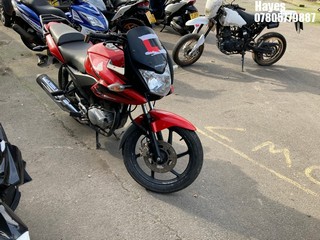 Location:  Hayes - 2009  HONDA  CBF 125 M-9 Motorcycle REG: WK09VBF, Keys: No, MOT Expiry date: 16/06/2022, 125cc Petrol , , Former Keepers: 7