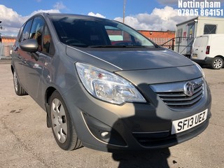 Location: Nottingham - 2013  VAUXHALL  MERIVA EXCLUSIV AC CDTI A MPV  REG: SF13UEZ, 1686cc Diesel , 6 Speed Auto Diesel, Former Keepers: 7, Keys: Yes, MOT Expiry date: 19/09/2025