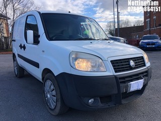 Location: Nottingham - 2006 FIAT DOBLO CARGO M-JET SX 8V REG: NV55NHK, 1910cc DIESEL, 5 SPEED MANUAL DIESEL, Former Keepers: 7, Keys: Yes, MOT Expiry date: 09/08/2024