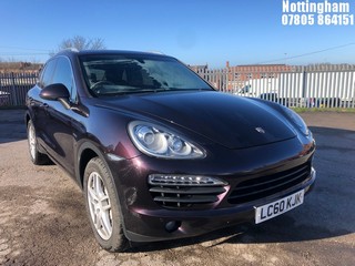 Location: Nottingham - 2010 PORSCHE CAYENNE S HYBRID TIP S ESTATE REG: LC60KJK, 2995cc HYBRID ELECTRIC, 8 SPEED AUTO PETROL/ELECTRIC, Former Keepers: 3, Keys: Yes, MOT Expiry date: 18/12/2025