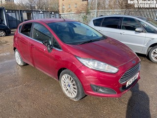 Location: North Woolwich - 2015 FORD  FIESTA TITANIUM TURBO 5 Door Hatchback REG: EK15WKO, Keys: No, MOT Expiry date: 13/07/2024, 998 Petrol, 5 Speed Manual Petrol, Former Keepers: 3