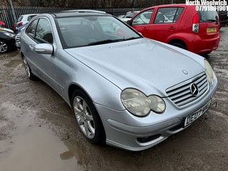Location: North Woolwich - 2007 MERCEDES C180 KOMPRESSOR SE AUTO Coupe REG: DE07WMG, Keys: No, MOT Expiry date: 13/12/2024, 1796 Petrol, 5 Speed Auto Petrol, Former Keepers: 7