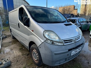 Location: North Woolwich - 2004 NISSAN PRIMASTAR SE 2900 LWB Panel Van REG: LC54ZVB, Keys: No, MOT Expiry date: 26/01/2024, 1870 Diesel, 6 Speed Manual Diesel, Former Keepers: 2
