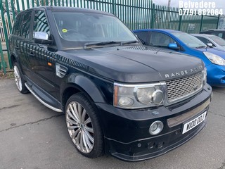 Location: BELVEDERE - 2008 LAND ROVER RANGE ROVER SP HSE TDV6 A ESTATE REG: W100OOJ, 2720cc DIESEL, 6 SPEED AUTO DIESEL, Former Keepers: 12, Keys: No, MOT: Expiry date02/06/2025