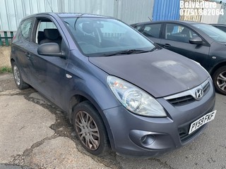 Location: BELVEDERE - 2009 HYUNDAI I20 CLASSIC 3 DOOR HATCHBACK REG: PY59FKF, 1248cc PETROL, 5 SPEED MANUAL PETROL, Former Keepers: 5, Keys: No, MOT: Expiry date31/01/2025